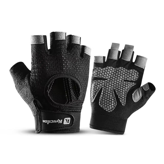 Half Finger Gloves Gym Fitness Anti-Slip Women Men Gel Pad Gloves Gym Cycling Fingerless Gloves Bicycle Accessories